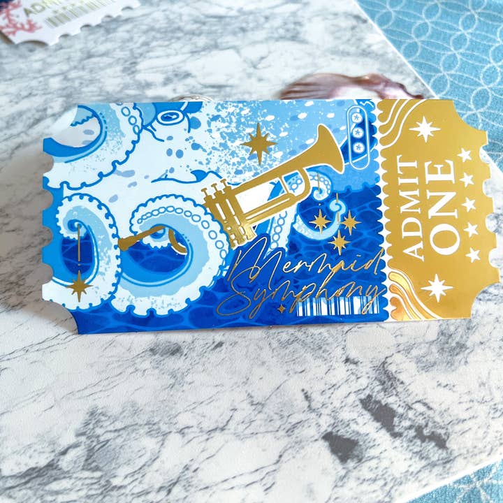 Pegushi - Wholesale Postcard - Salt Water Ticket Postcard