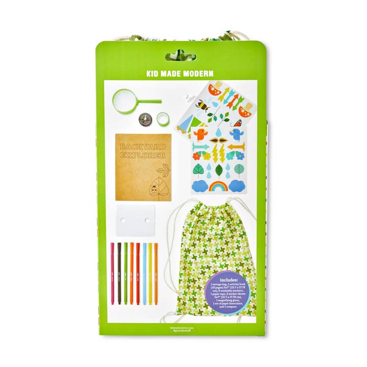 Kid Made Modern - Wholesale DIY Craft Kit - Kids - Backyard Explorer Kit