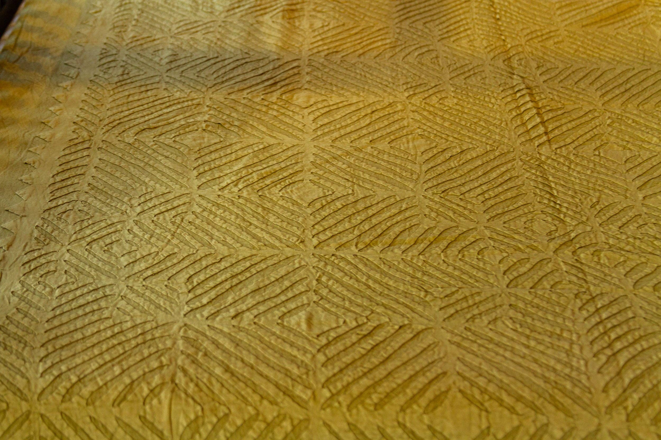 De-cor – wholesale Överkast – Olive Applique Coverlet2