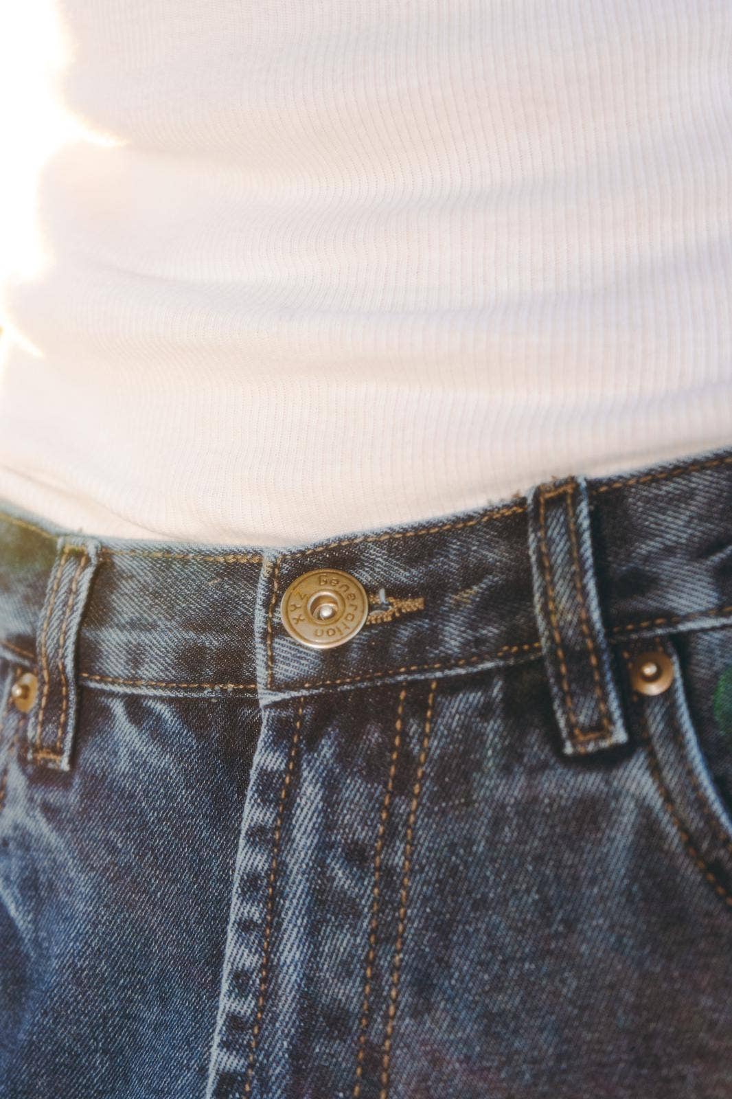 Generation XYZ – calças de ganga - Homem por atacado – Calça Jeans Masculina Gênero Reta (HF-5010)9