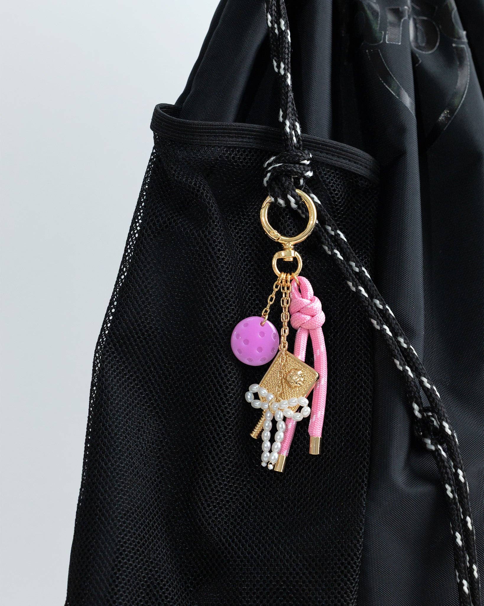 Sessori - Wholesale Keychain - Women's - Gameday Rally Time Pickleball Bag Charm1