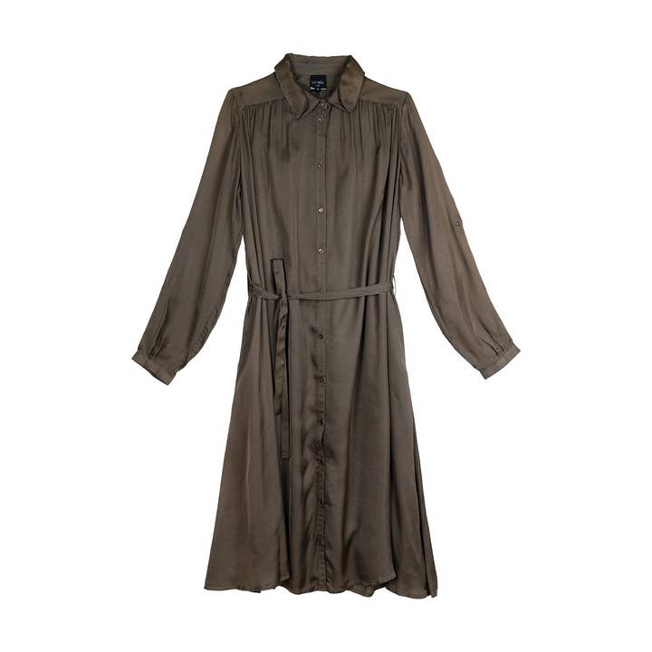 Erika Tabacco Dress for wholesale by Lo Neel