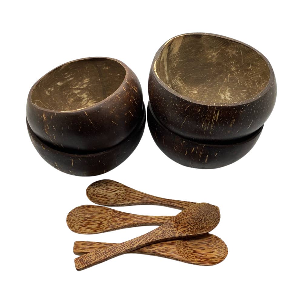 VIE - Wholesale Serve Bowl - Set of Coconut Bowls and Spoons3