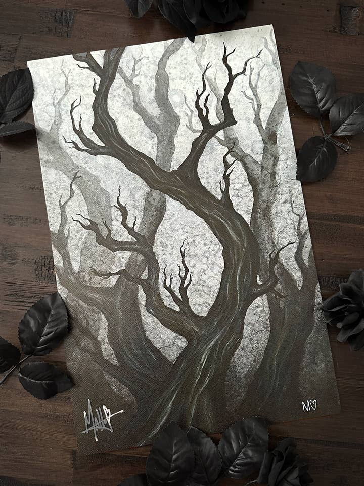 Impression d'art forestier pour la vente par Mallory Hart Art