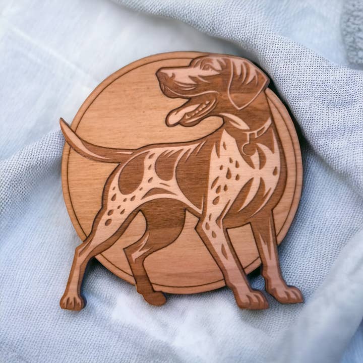 Studio Rima - Wholesale Coasters - Set of 6 German Shorthaired Pointer Coasters 7