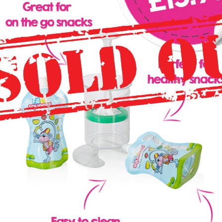 Fill n Squeeze Weaning Pouch Maker Kit for Baby Food includes Filler System, 5 Pouches and Cooler Bag for wholesale by fill n squeeze