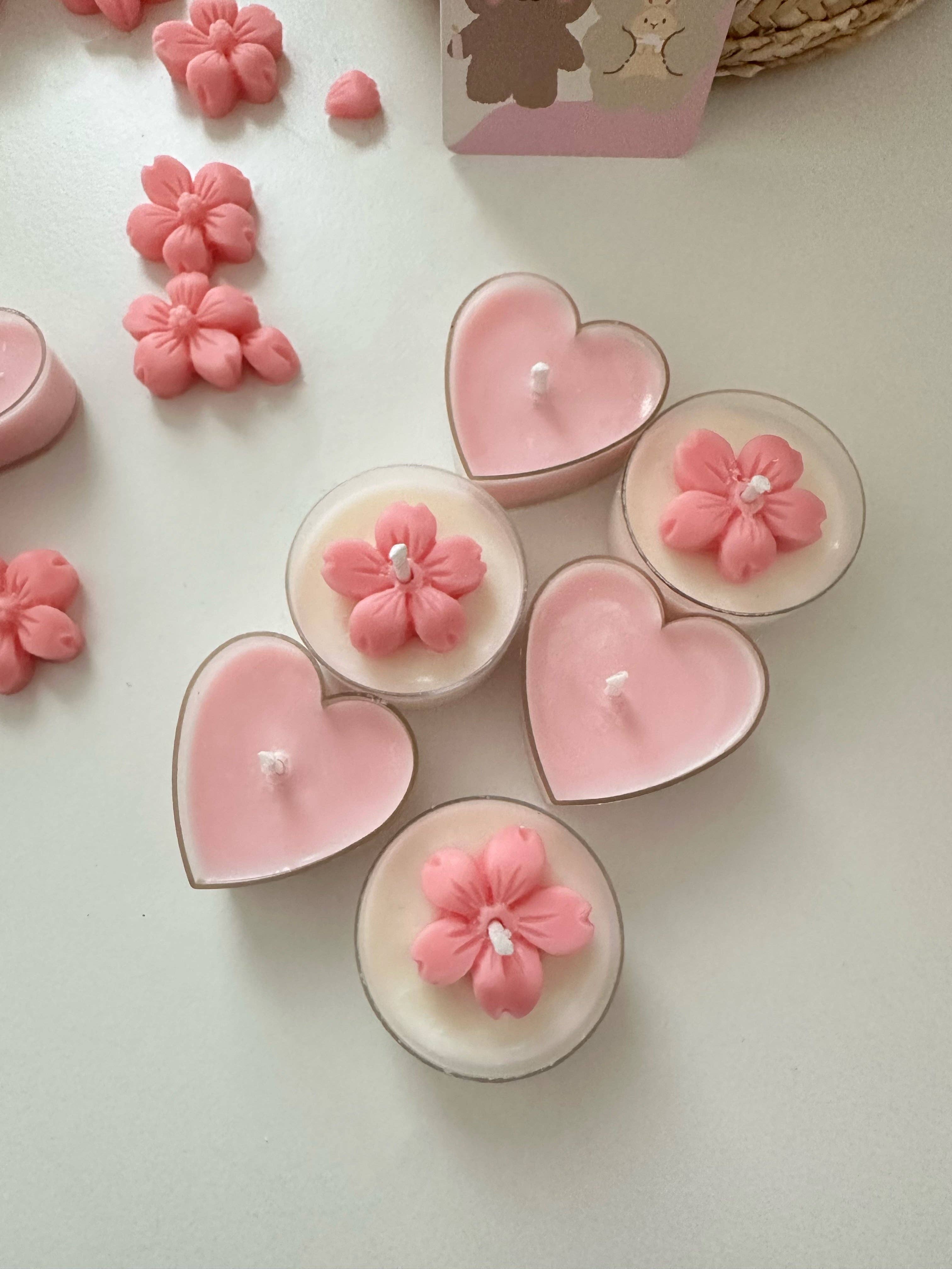 Light Love Candle Company - Wholesale Tea Light Candles - Cherry Blossom Tea Lights1