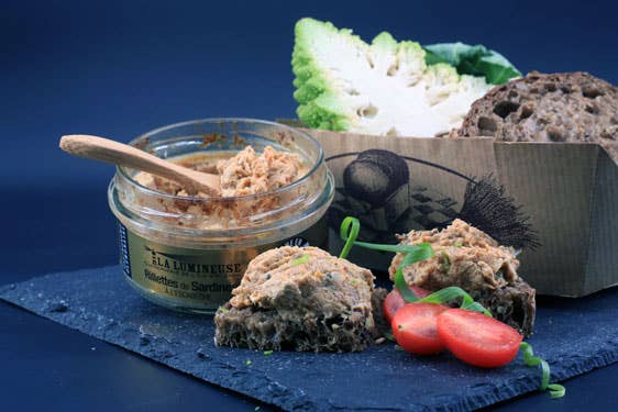 La Lumineuse - Wholesale Tinned Fish - Escabèche Sardine Rillettes1