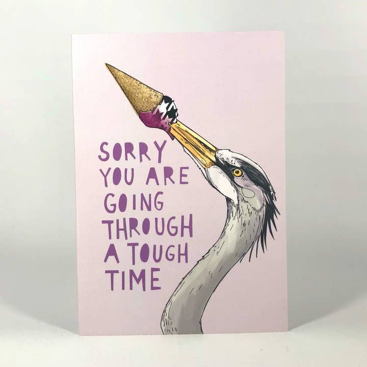 Ice Ice Bæk - Tough Time Lykønskningskort for engroshandel hos Diedododa