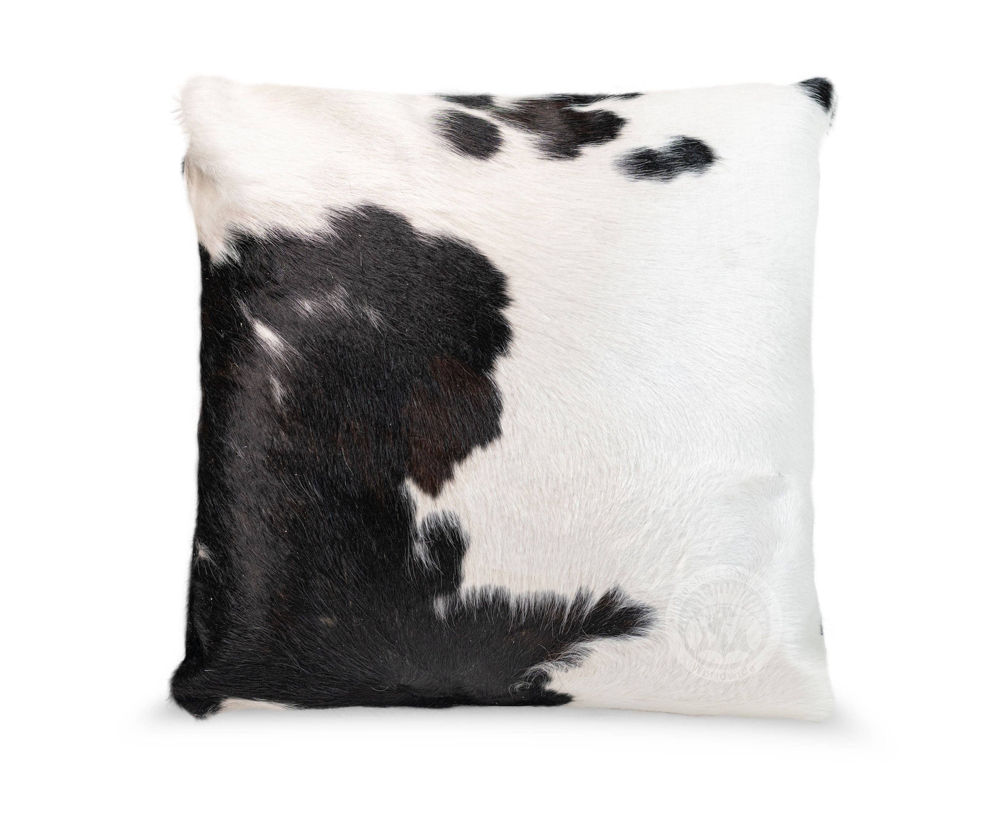 Sunshine Cowhides - Wholesale Throw Pillow Cover - Tricolor Cowhide Pillow Cover0