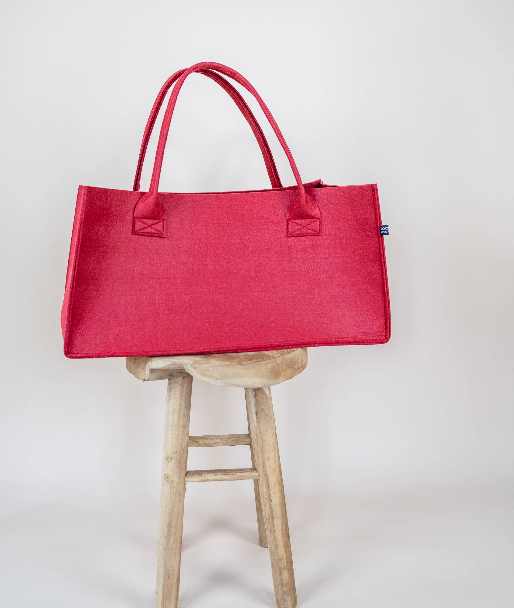 Tochter von Walter - Wholesale Grocery/Shopping Bag - felt bag grey, shopper felt, filshopper, large felt bag7