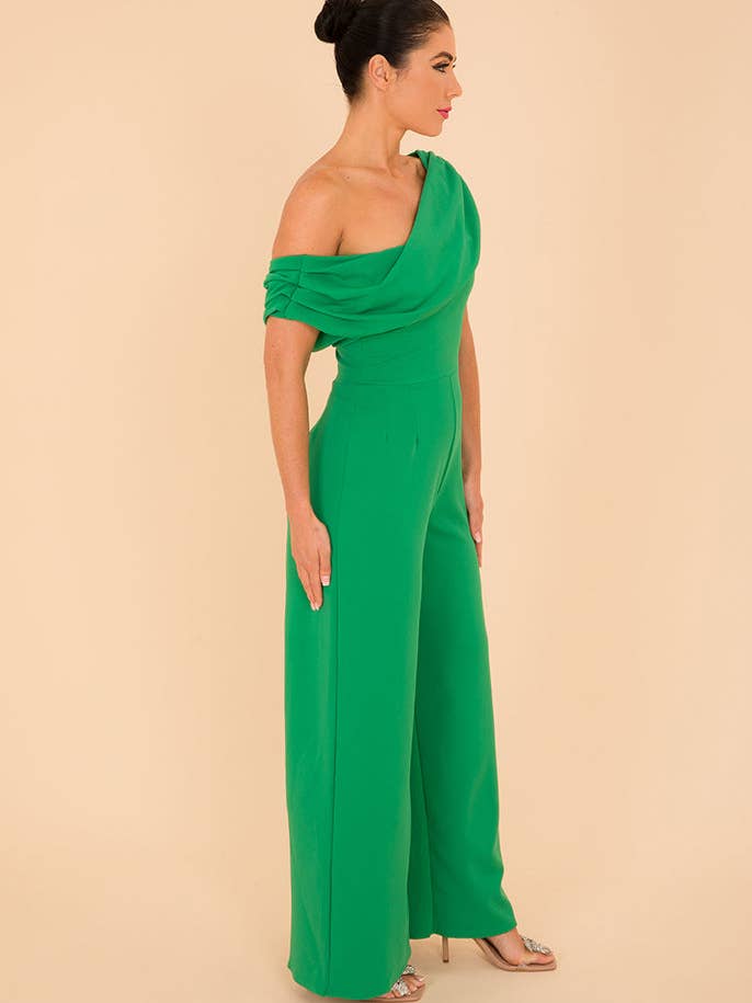 Atom Label – wholesale Jumpsuit – Women's – STOCK Venice jumpsuit in emerald green5