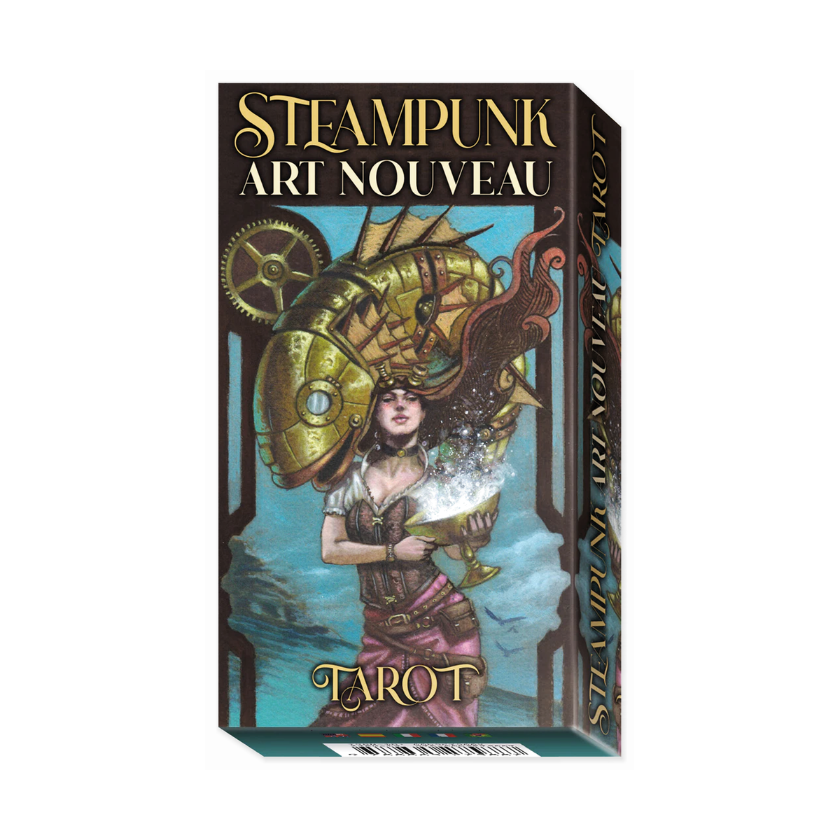 Square Deal Recordings & Supplies - Wholesale Tarot Cards - Tarot Card Deck - Steampunk Art Nouveau, Design By L. Strati0