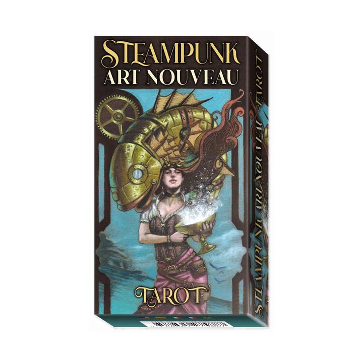 Tarot Card Deck - Steampunk Art Nouveau, Design By L. Strati for wholesale by Square Deal Recordings & Supplies