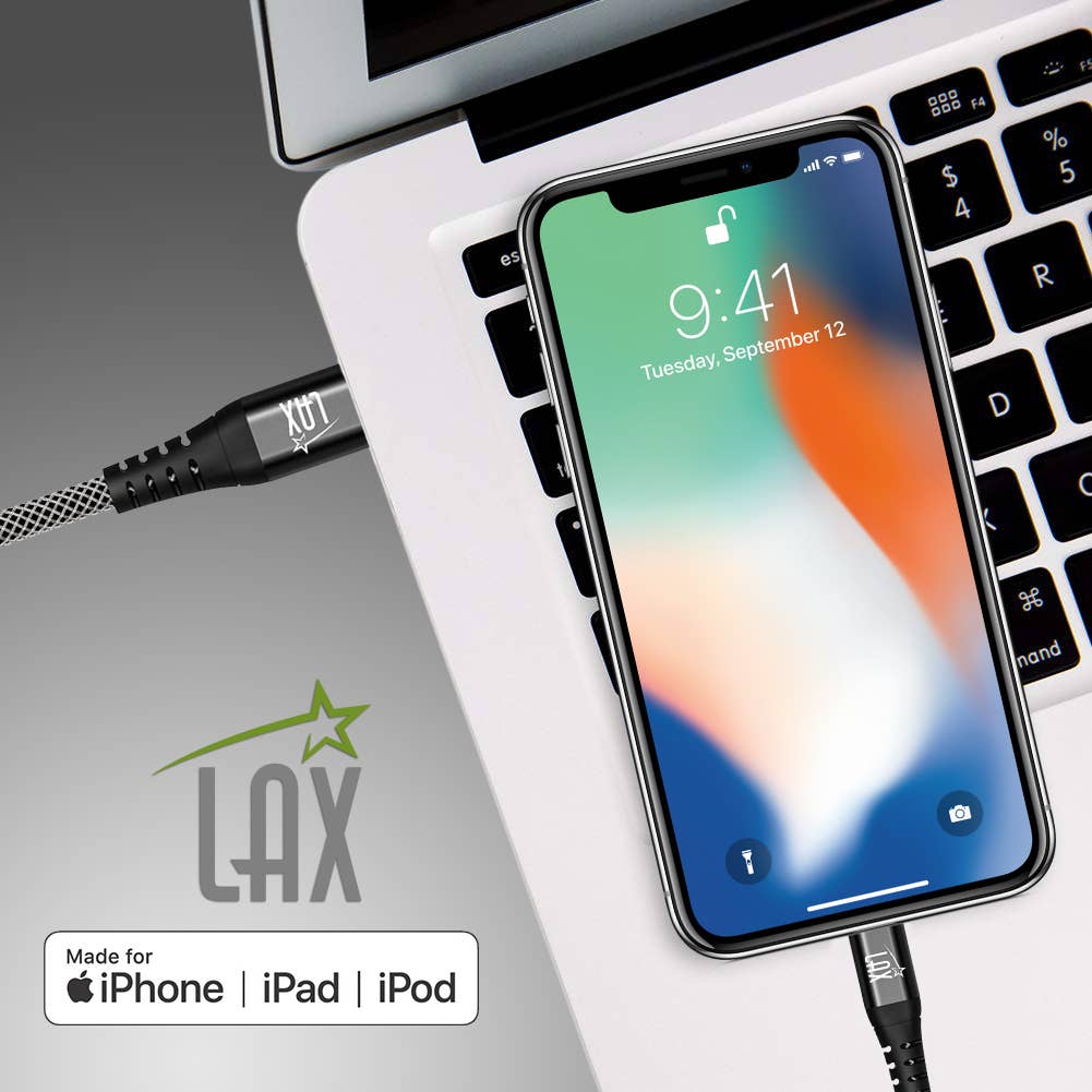 LAX Gadgets - Vendita all'ingrosso Cavo di ricarica - Cavo iPhone a USB Tipo C ad Alta Velocità - Confezione al Dettaglio1