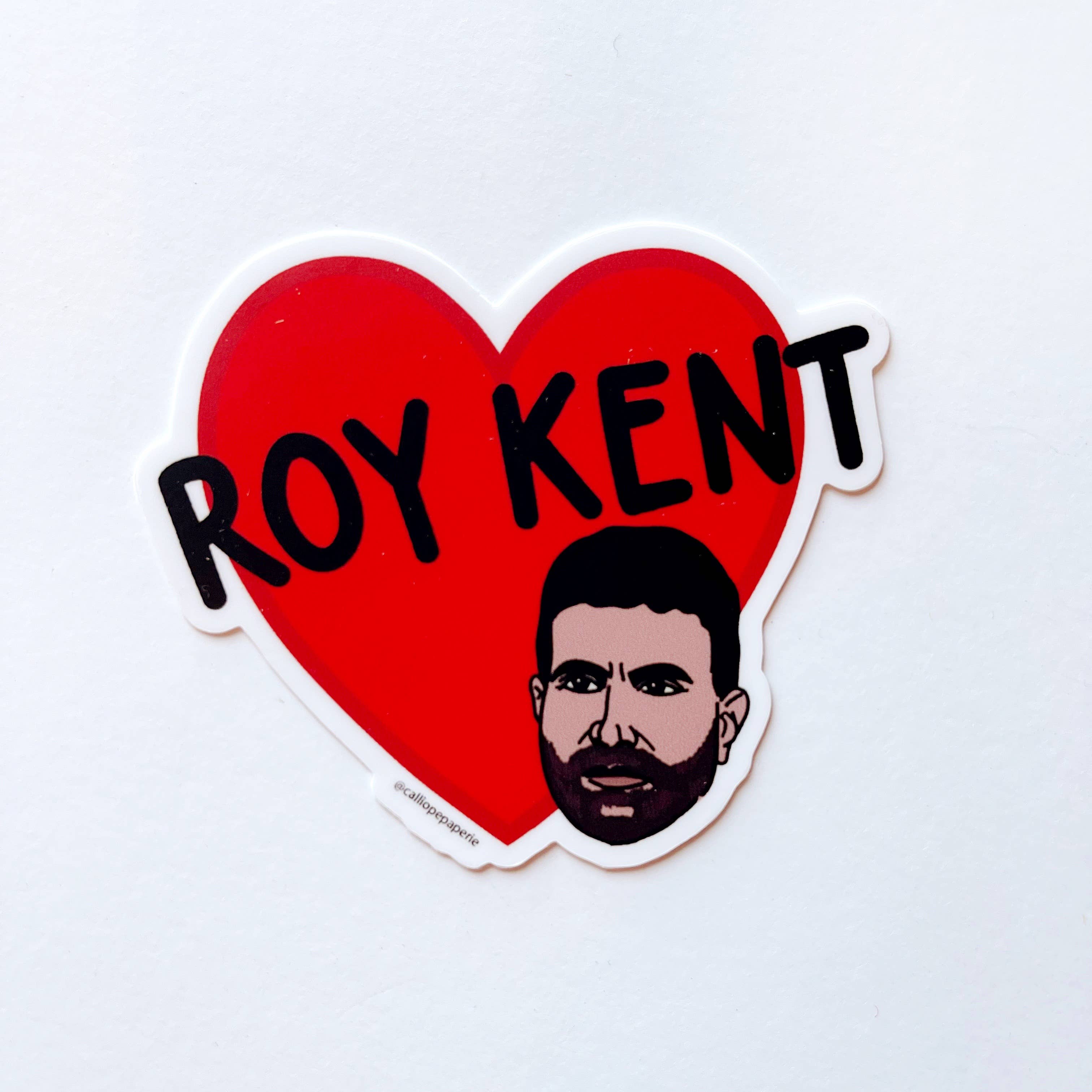 Calliope - Wholesale Sticker - Roy Kent Heart Sticker