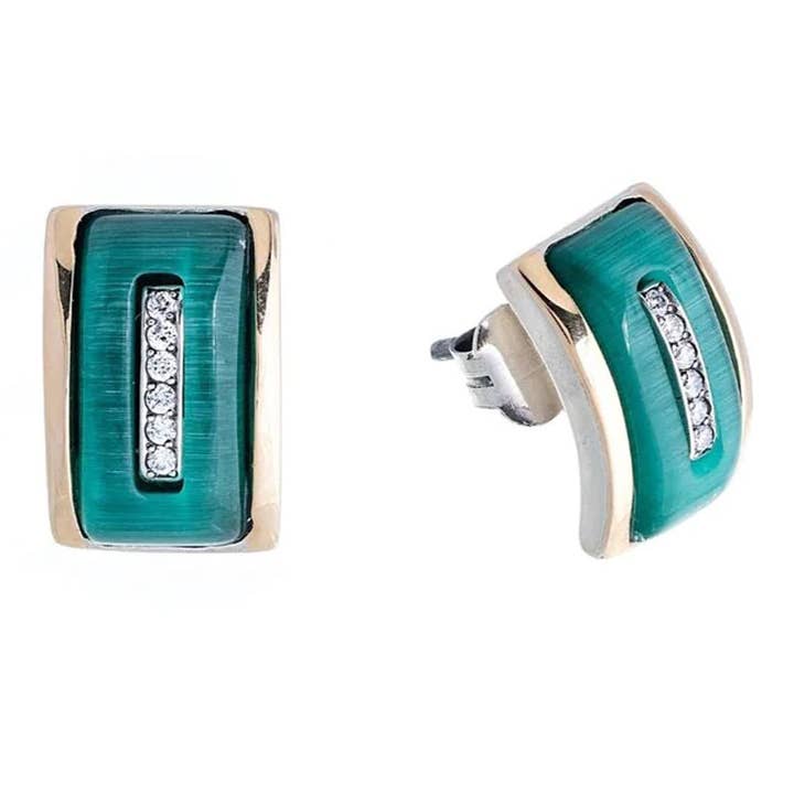 Brincos Pico Verde per la vendita all'ingrosso da parte di PEKAN JEWELLERY