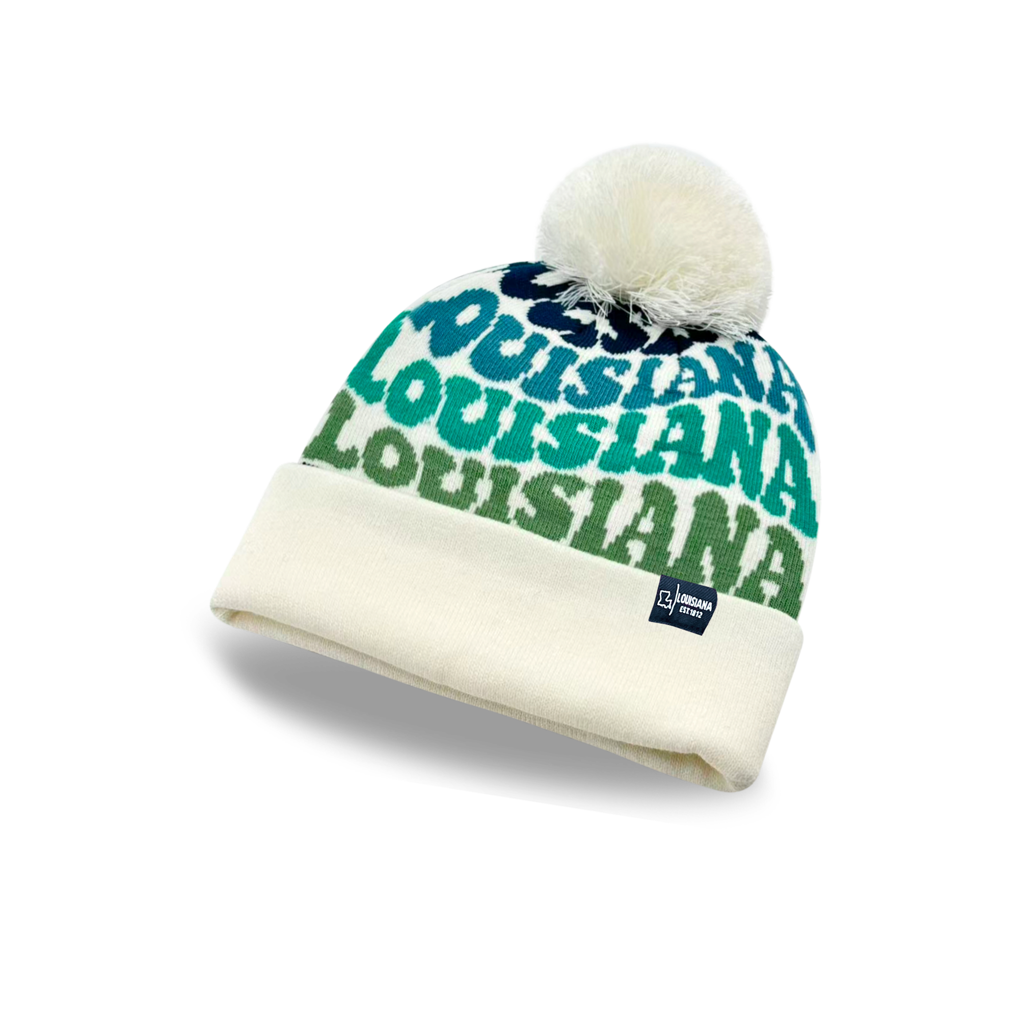 Northern Icons Creations INC - Wholesale Beanie - Unisex - LOUISIANA Colorful Pom Pom Beanie - Warm Knitted Winter Hat3