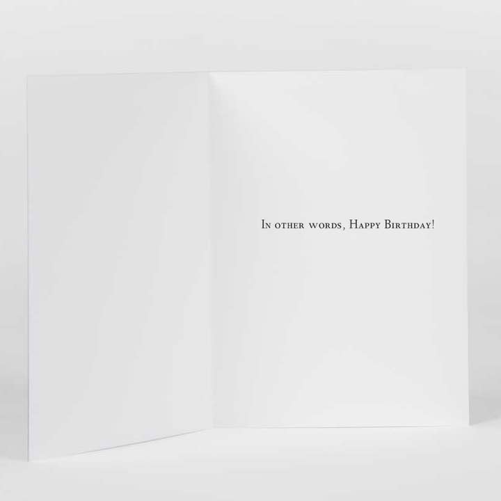 Potluck Press - Wholesale Birthday Card - Joyeux Anniversaire Greeting Card1