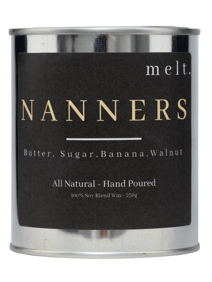 NANNERS by melt. | 16oz Scented Candle | All-Natural Soy Wax for wholesale by melt.