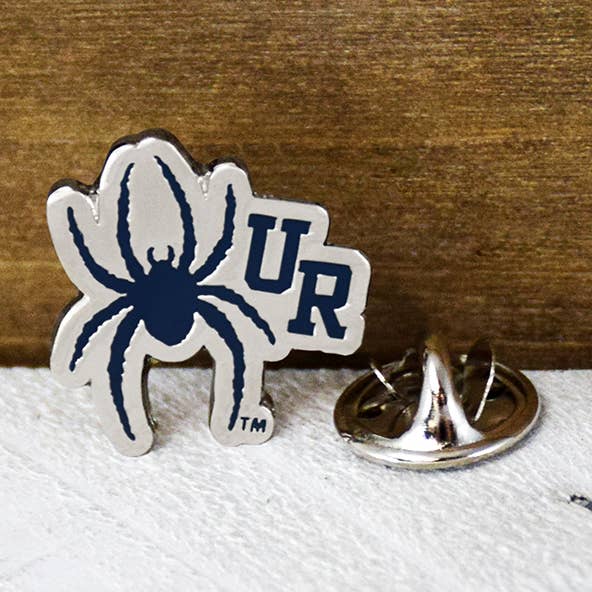 University of Richmond Spiders Logo Enamel Pin for wholesale by Fan Frenzy Gifts