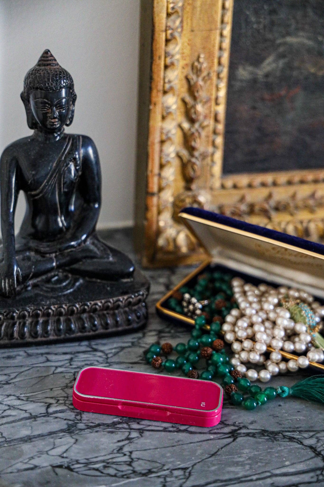 ēma fragrance - Vendita all'ingrosso Specchietti da borsa - Compatto ricaricabile per profumo solido personalizzato (Jaipur Pink)6