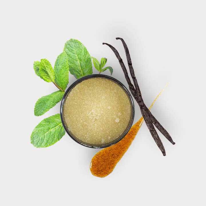 BYOKO - Wholesale Body Scrub/Exfoliant - BYOKO Vanilla Peppermint Body Cane Sugar Scrub