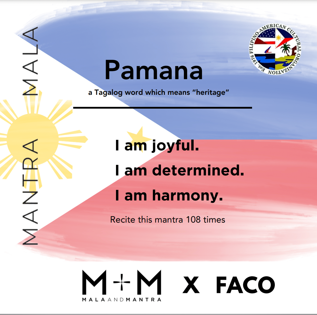 Mala and Mantra - Wholesale Beaded Bracelet - Filipino Pride Bracelet-Robles Unisex 7.5"2