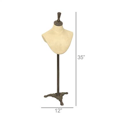 HomArt - Wholesale Decorative Tabletop Object - Roebuck Bust on Stand5