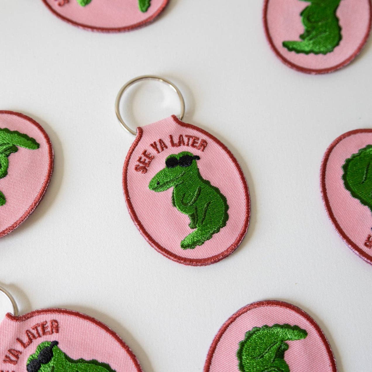 Lindy Stark Designs – wholesale Keychain – Women's – Later Gator Embroidered Keychain2