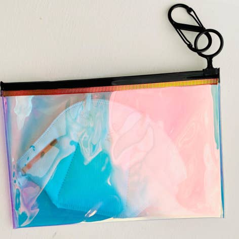 Tiny Gift Society - Wholesale Pouch - Women's - Holographic Pouch 3pc Set3