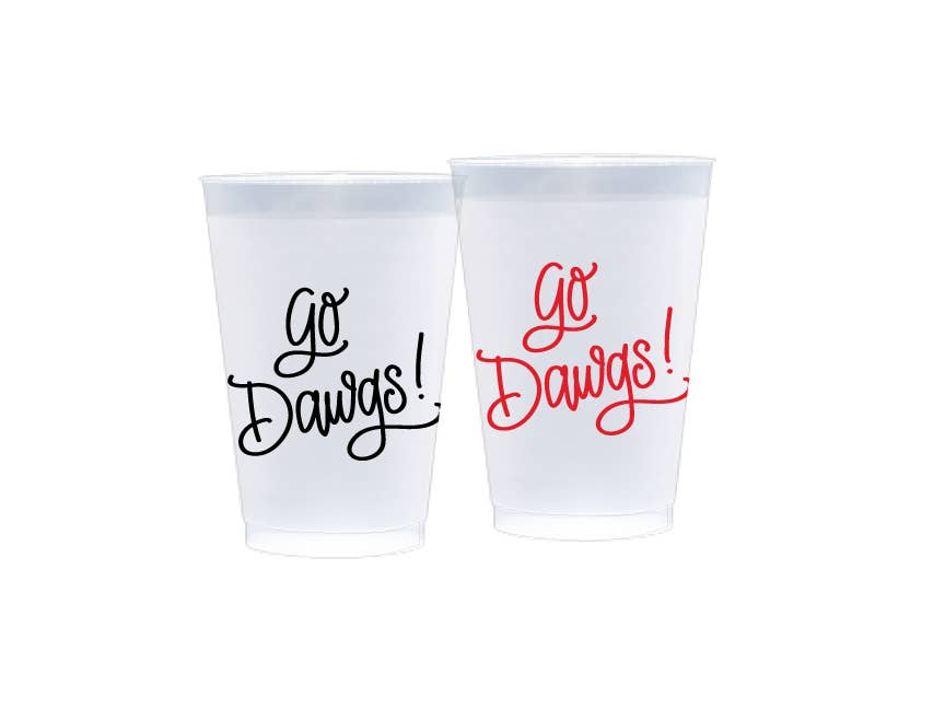 Natalie Chang - Wholesale Disposable Tableware Pack - Go Dawgs! | Game Day Cups & Napkins (All)1