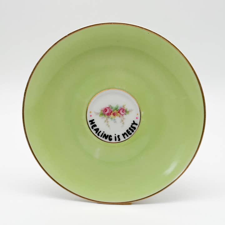 Wandbord klein HEALING IS MESSY "hoop" voor wholesale door ohRuby