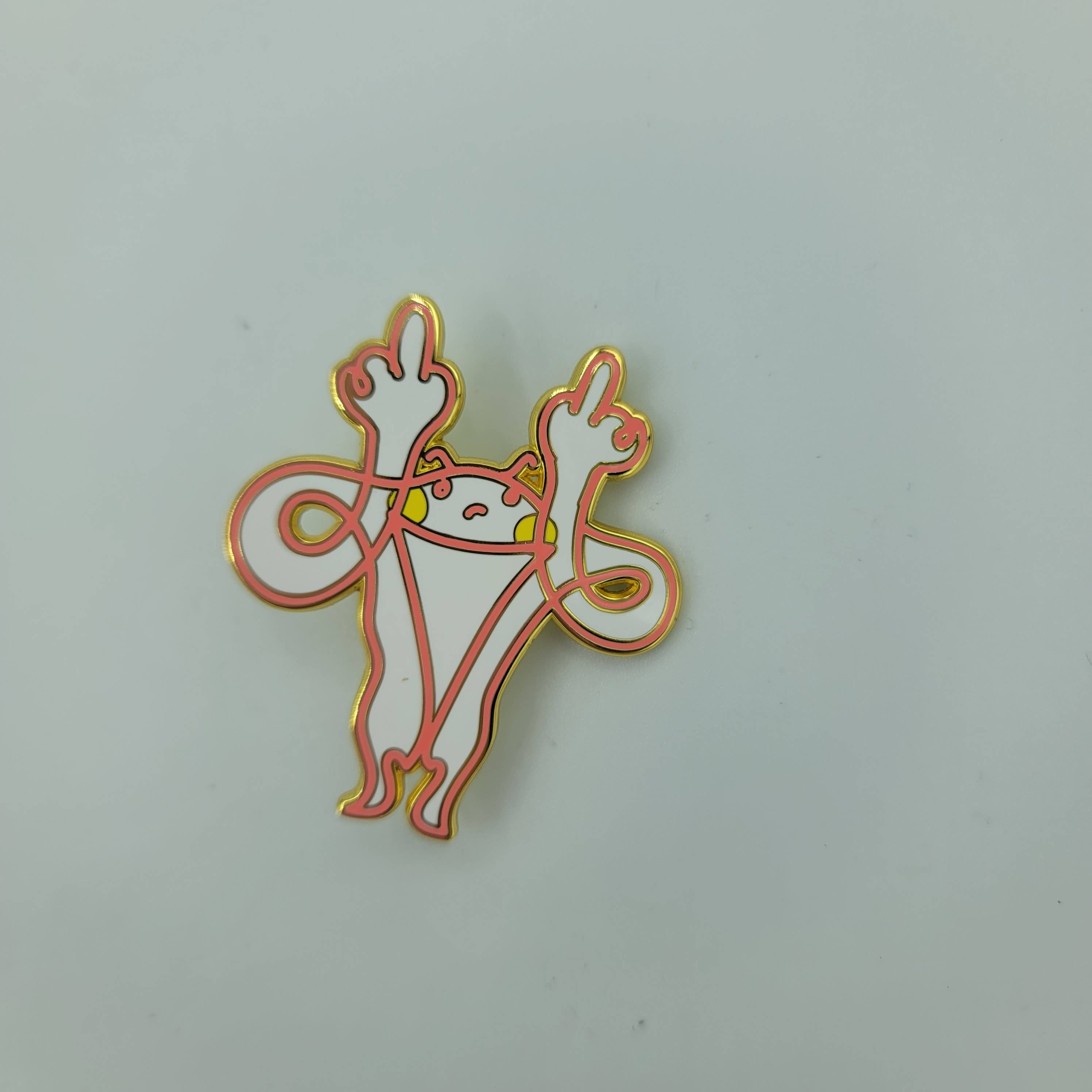 oORn – Großhandel Anstecker/Button – Denken Sie an Ihren eigenen Uterus Hartemail-Pin3