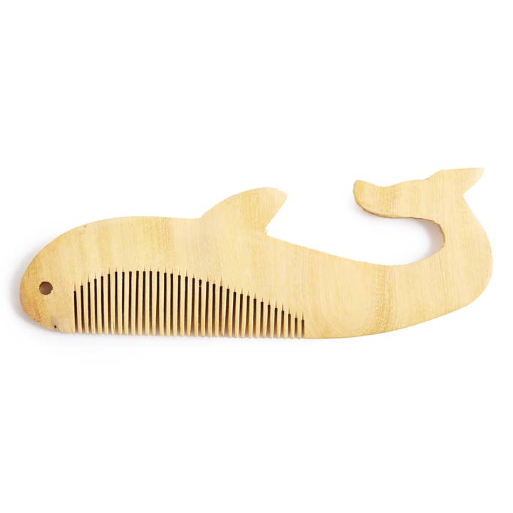 WHALE WOOD COMB LARGE for wholesale by Siren Song