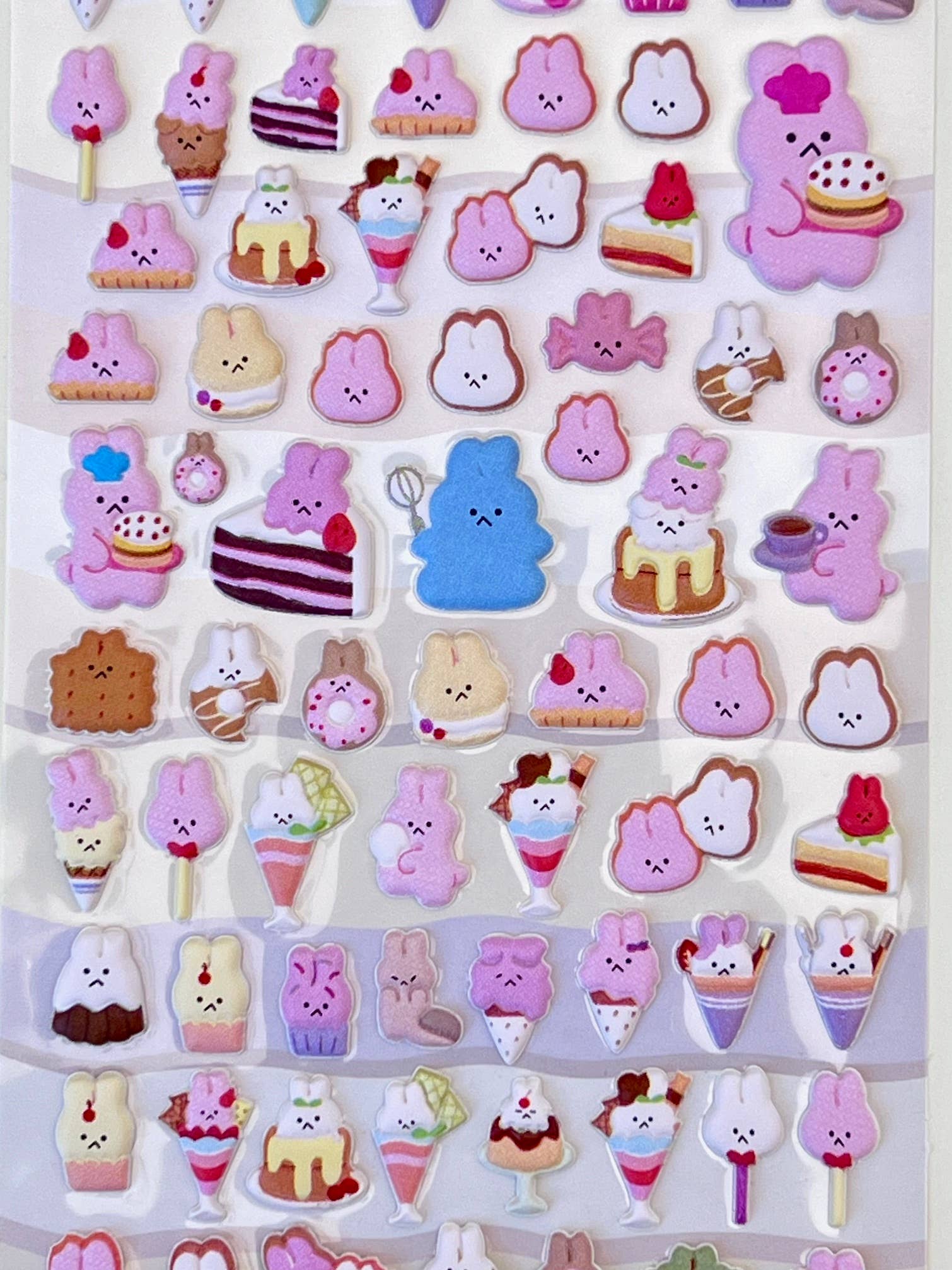 BCmini - Wholesale Sticker - 11024 Tiny Animal Puffy Assorted Stickers-1213