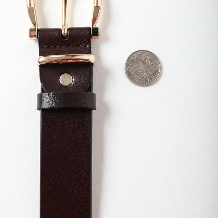 Leto Accessories - Wholesale Belt - Women's - Chic Horseshoe Gold Buckle Belt – Western Style Vibes 🧲8