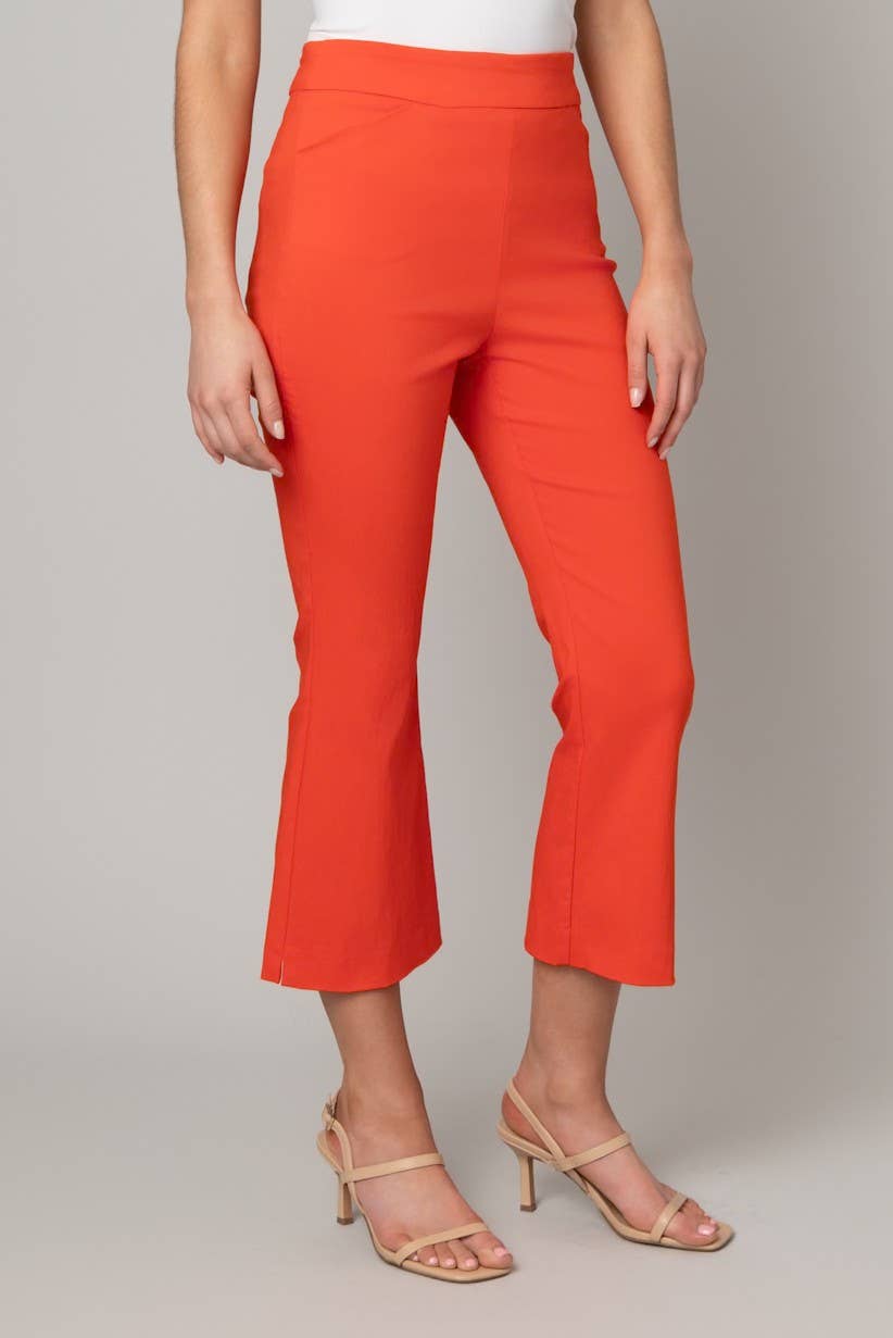 Pine Apparel - Wholesale Pants - Women's - Pull On Millennium Cropped Flare Pant0