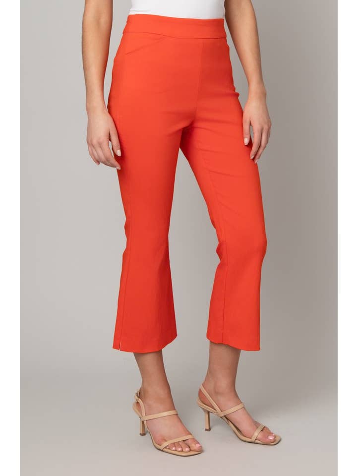 Pine Apparel - Wholesale Pants - Women's - Pull On Millennium Cropped Flare Pant
0