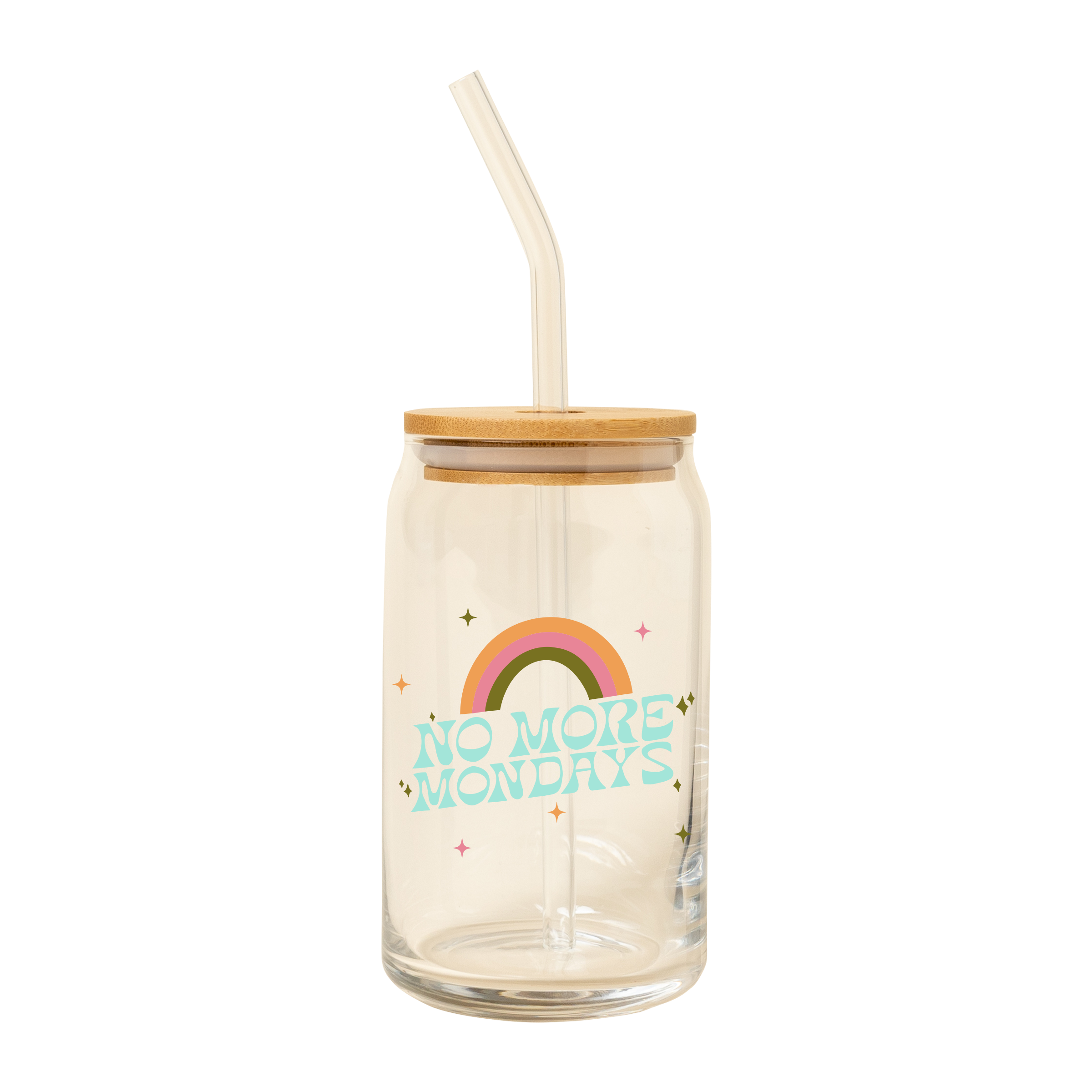 Talking Out of Turn - Wholesale Drinking Glass/Cup - Can Glass w/Lid + Straw (SALE!)20