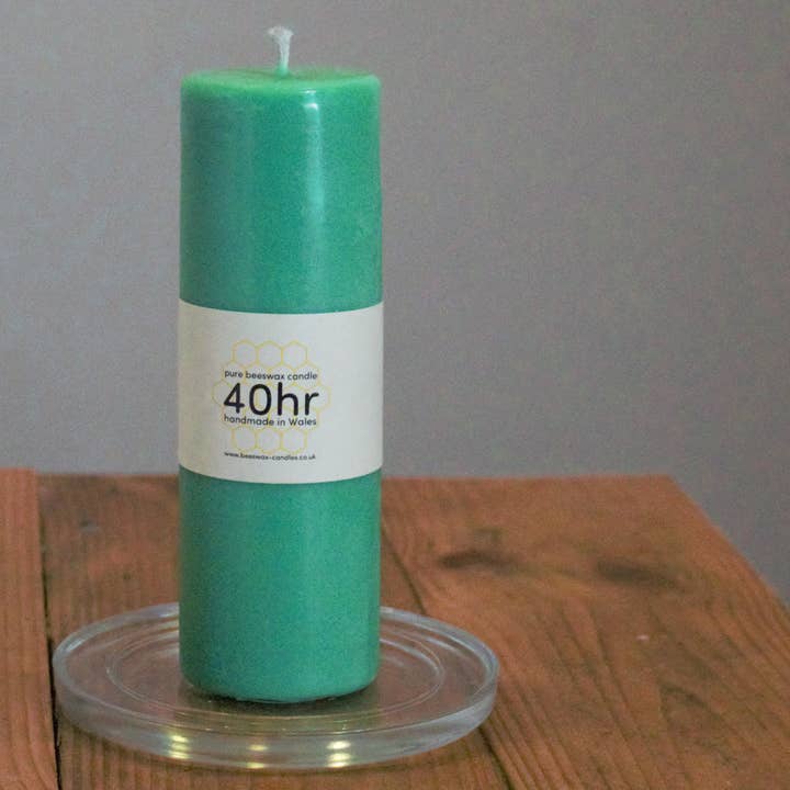 Fantasy Candles – wholesale Pillar candle – 40 hour burning time pure beeswax pillar candle2