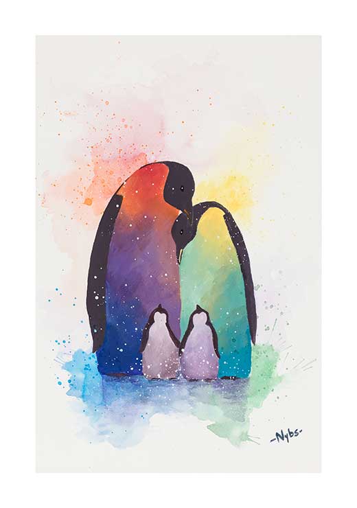 Inzpero - Wholesale Art Print - The Family | Nybs0