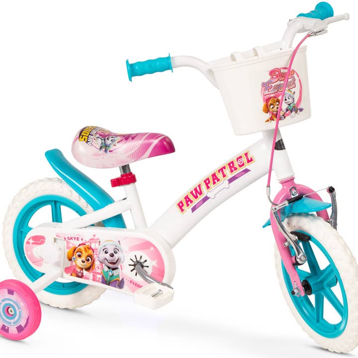 Paw Patrol 12" Bicycle - White for wholesale by Robbie Toys Ltd