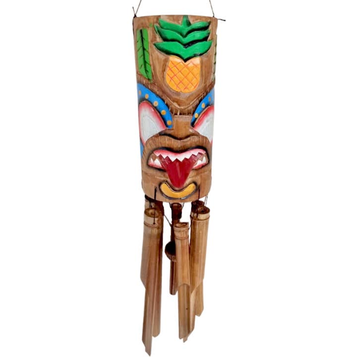 Bamboo Source Tropical Decor - Wholesale Wind Chime - Tiki Wind Chime - Assorted