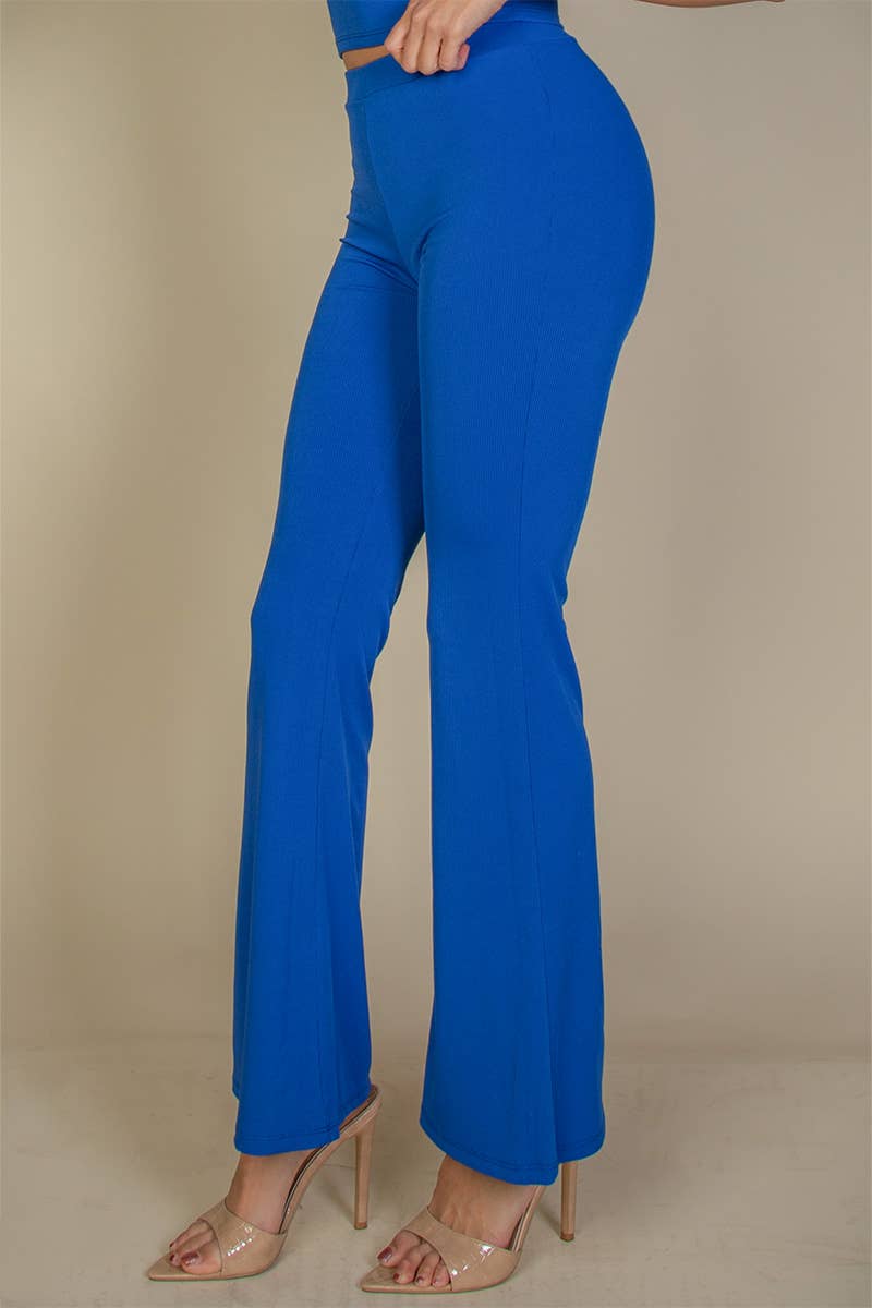 CAPELLA APPAREL - Wholesale Pants - Women's - High Waisted Flare Pants40
