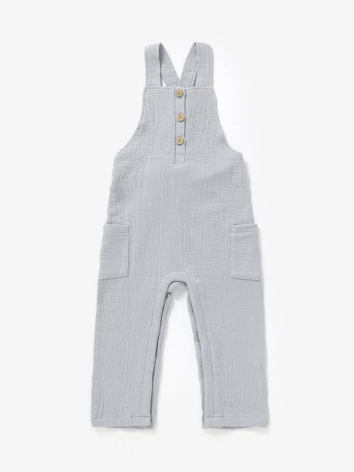 Cloud The Darcy-Cloud-Organic Muslin Adjustable Crisscross Overall for wholesale on Faire2