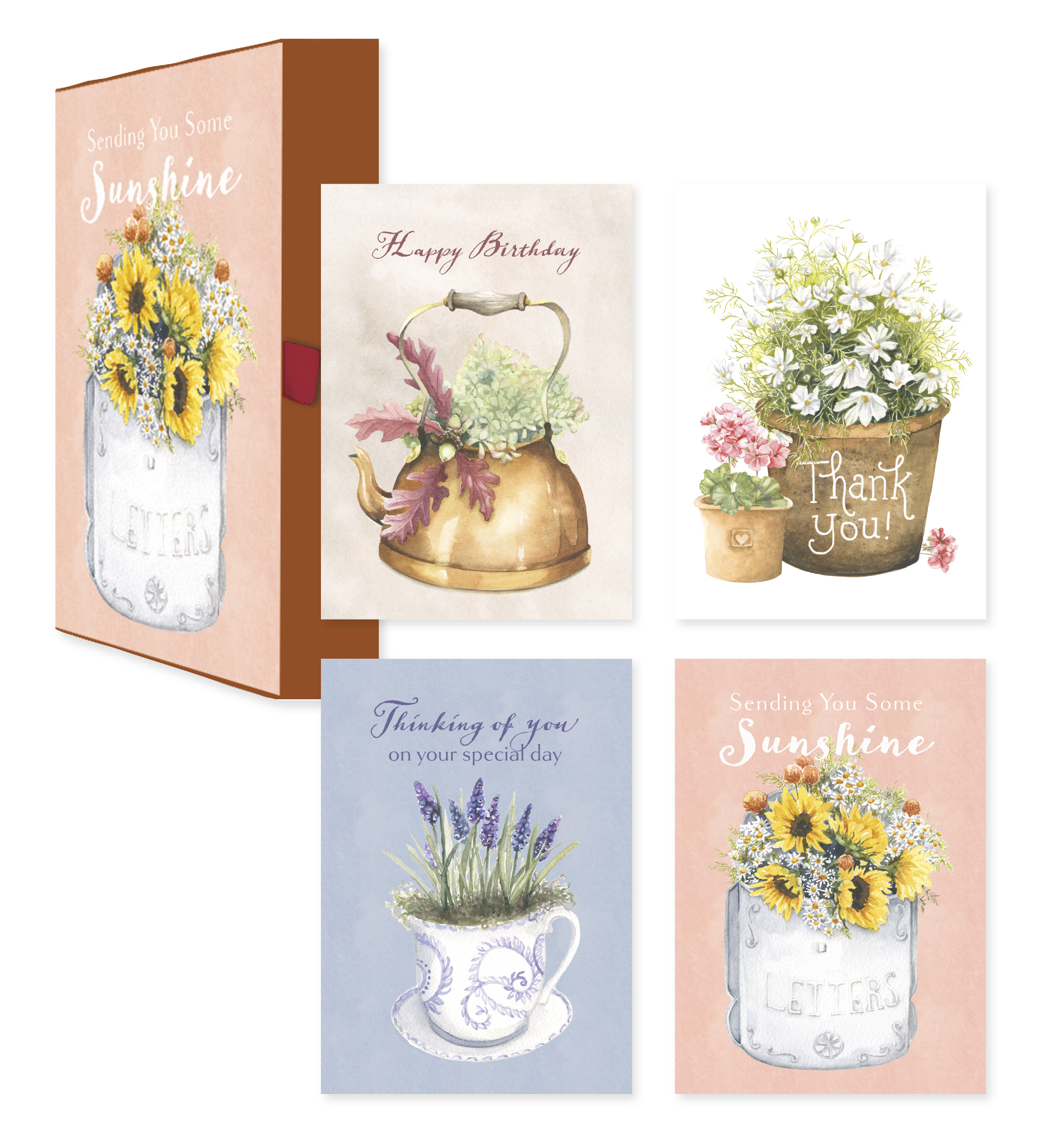 Lux Press Group | LPG Greetings - Wholesale Christmas Card - Serendipity I 8 Pack0