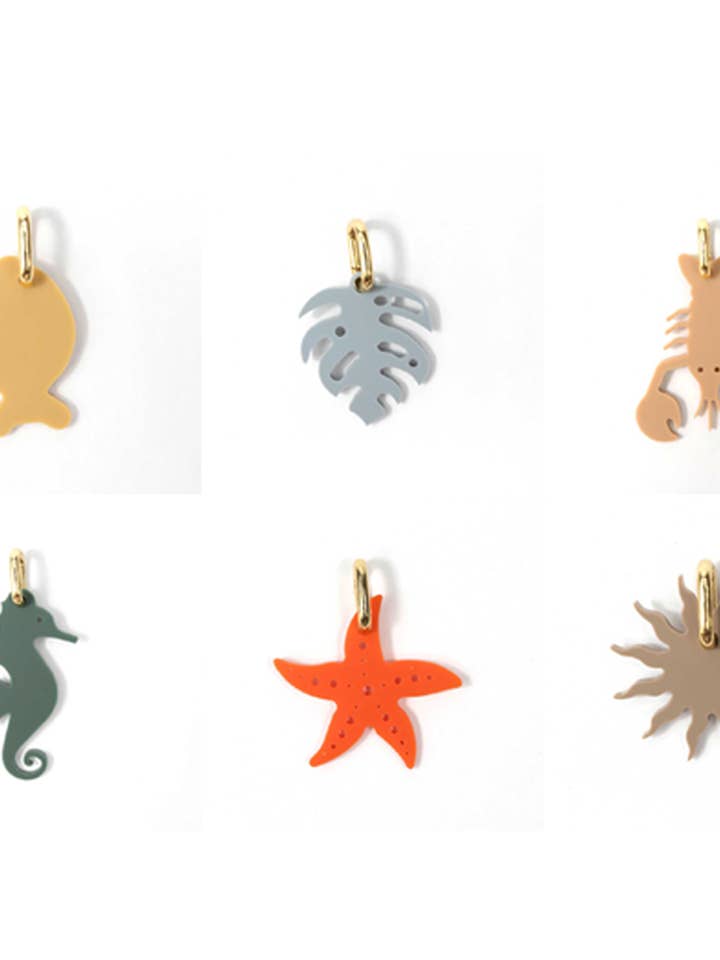 CHARMS ASSORTITI PER COLLANA (6 PEZZI) per la vendita all'ingrosso da parte di By Lilla