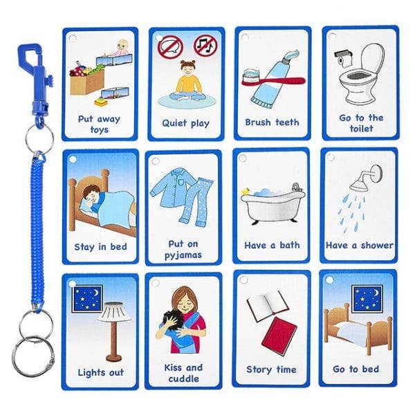 My Bedtime Routine Flashcards for wholesale by Amonev