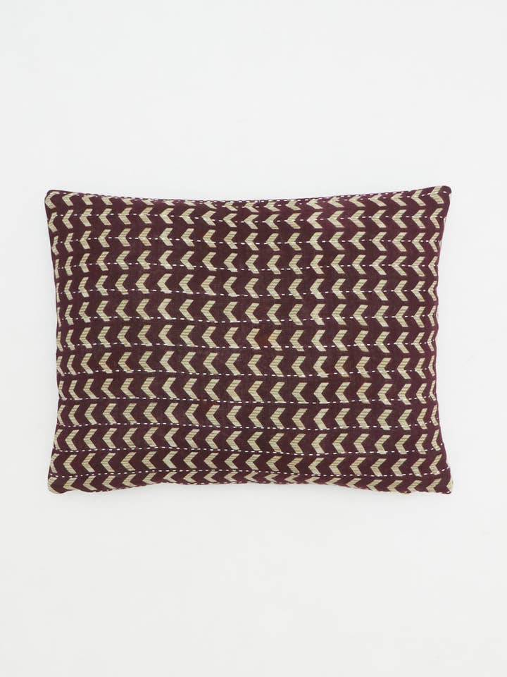 Kantha Small Pillow Cover - No. 250707 for wholesale by Anchal